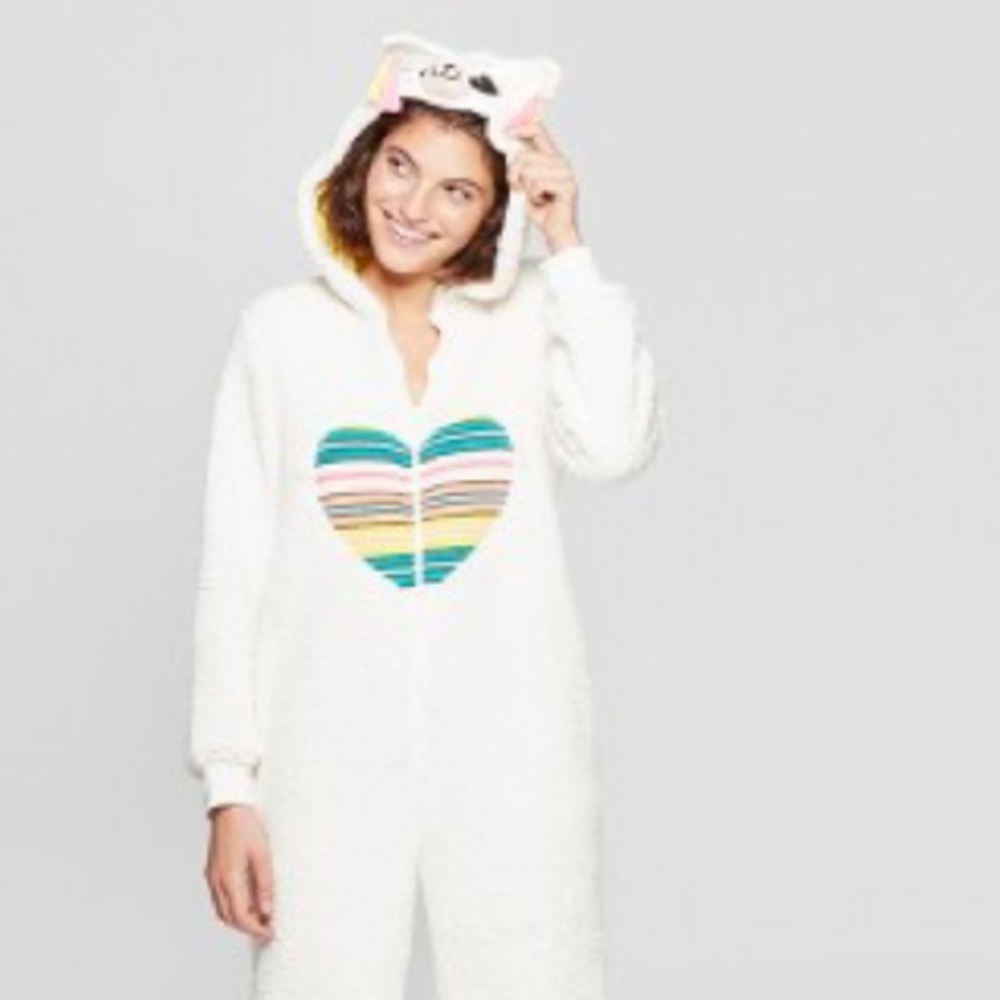Easy Halloween costume Llama Costume| Onesie Comfy PJs-  / Pajama day